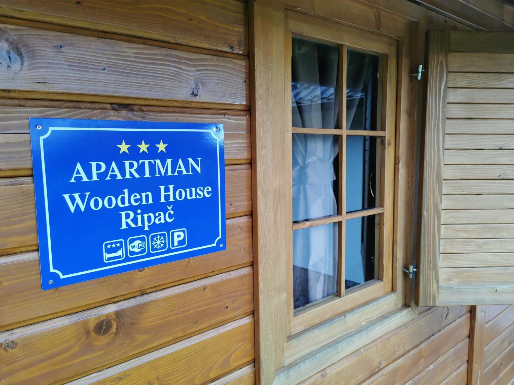 Vila Wooden House Ripac Bihać Exteriér fotografie